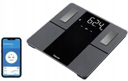 Waga łazienkowa Beurer Bf 500 Analiza skłądu ciała Bluetooth Bmi 180kg