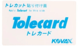 KOVAX Tolecard - elastyczna podkładka do samoprzylepnych papierów ściernych 66x110mm