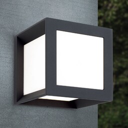 ORION Kinkiet zewnętrzny Henry, możliwość ściemniania, czarny, aluminium, nowoczesny