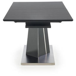 Stół rozkładany szary mat 160 - 200 x 90 cm Salvador