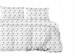 Pościel Bawełniana 160x200 Animals Bielbaw Greno