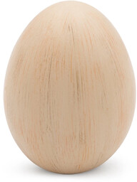 Figurka wielkanocna beżowa pisanka CW03-3