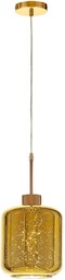 NOWOCZESNA LAMPA WISZĄCA ZWIS ZŁOTA ALACOSMO W1 LUMINA DECO