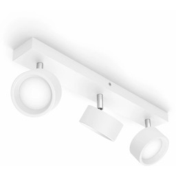 Philips - Bracia Reflektor sufitowy LED 3-punktowy, biały