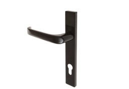 Klamka drzwiowa FAM 14330 92/204/32 czarny prawa (3 śruby)