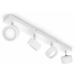 Philips - Bracia Reflektor sufitowy LED 4-punktowy, biały