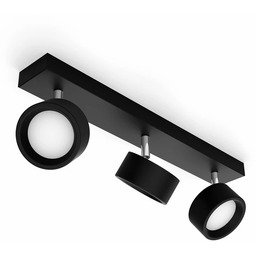 Philips - Bracia reflektor sufitowy LED 3-punktowy, czarny