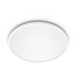 Philips - SuperSlim lampa sufitowa biała Ø 24,5 cm IP44 2700 K