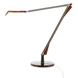 Kartell - Aledin Tec Lampa Stołowa Bursztynowa