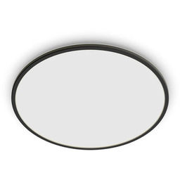 Philips - Lampa sufitowa SuperSlim czarna Ø 25 cm 2700 K IP54