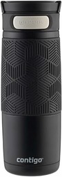 Contigo Transit 2095401 Kubek Termiczny, Czarny/Szary, 470 ml
