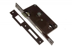 Zamek wpuszczany bramowy 90/63,5 n/wkład lakier lewy