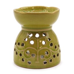 Kominek Zapachowy Ceramiczny Drzewo Życia - Limonkowy