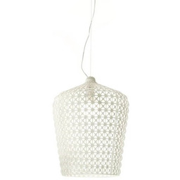 Kartell - Kabuki Lampa Wisząca Biała