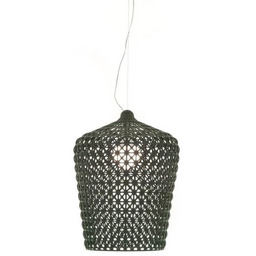 Kartell - Kabuki Lampa Wisząca Czarna