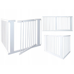 BRAMKA BLOKADA OCHRONNA BARIERKA ZABEZPIECZAJĄCA NA SCHODY DRZWI do 155 cm