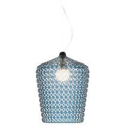 Kartell - Kabuki Lampa Wisząca Jasnoniebieska