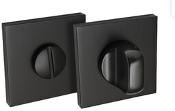 Blitz Szyld WC SLIM rozeta czarny BSOCZWC