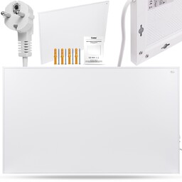 Grzejnik Na Podczerwień Panel Promiennik Ir 1000W Nożki Z Kółkami