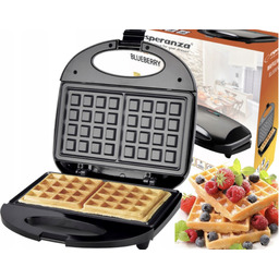 Gofrownica Opiekacz Do Gofrów 2 Duże Chrupiące Gofry Esperanza Waflownica