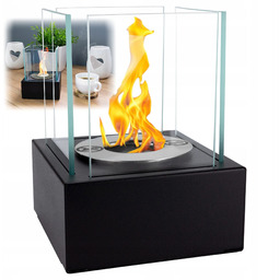 Biokominek wolnostojący Smart czarny