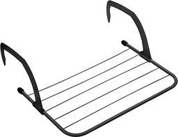 Jata HTEN2403 Suszarka na pranie do grzejnika, składana, na balkon, suszarka na pranie o długości 3 m, wymiary: 50 x 33 x 16 cm, z lakierowanej stali