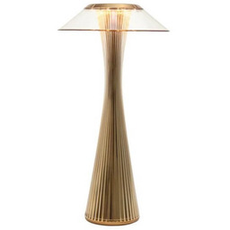 Kartell - Space Lampa Stołowa Złota
