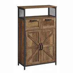 Komoda szafka stojąca kredens rustykalny loftowy z szufladami