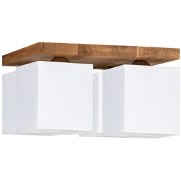 SPOTLIGHT lampa sufitowa INGER4 punktowa drewno dębowe kolor dąb olejowany, 2284474 2284474