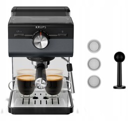 Ekspres kolbowy z dyszą spieniającą Krups Authentic+ C80 XP384G10 15 bar