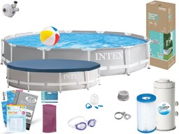 Basen Intex 366x76 Ogrodowy Stelażowy 26712 13w1