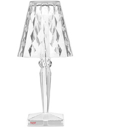 Kartell - Big Battery Lampa Stołowa Crystal