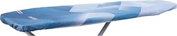 Leifheit Pokrowiec na deskę do prasowania, Heat Reflect M, 3 mm, wyściełany pokrowiec na deskę do prasowania, z łatwym dopasowaniem, niebieski, 125 x 40 cm