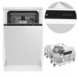 Zmywarka Beko DIS46120 45cm 11kpl 6programów WaterSafe LedSpot