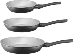 Zestaw patelni AMBITION 32893 Andre - 3 patelnie 20cm 24cm 28cm