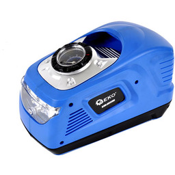 Mini kompresor sprężarka 100W 12/230V + lampa 5led