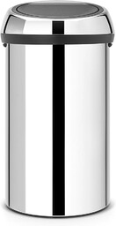 Brabantia Kosz Touch Bin, 60L Stal Błyszcząca