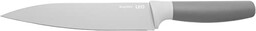 BergHOFF Leo ceramiczny nóż do rzeźbienia z powłoką zapobiegającą przywieraniu z miękkim uchwytem, 19 cm, stal nierdzewna, szary, 19 cm
