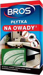 Płytka na owady. Płytka na muchy, komary, mrówki, mole, meszki Bros.