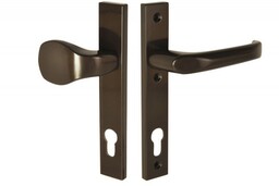 Pochwyt-klamka drzwiowa FAM 21737 90/204/32 brąz prawa (3 śruby)