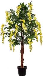 SZTUCZNE DRZEWO WISTERIA GLICYNIA ŻÓŁTA 120 CM