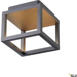 QUADRULO CL lampa sufitowa zewnętrzna ramka, LED, IP55, kolor antracyt metalowa - 1005202