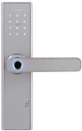 Zamek elektroniczny, klamka z kontrolą dostępu na kartę RFID 13,56 mHz, odcisk palca, PIN SecureEntry-HL200