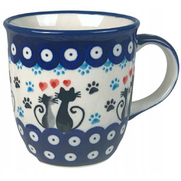 Kubek 350ml Kot Ceramika Bolesławiec