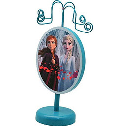 Frozen wieszak na ubrania z drewna, 2 organizery na biżuterię, do przechowywania świątecznych dekoracji do domu, wielokolorowy (wielokolorowy), wyjątkowy