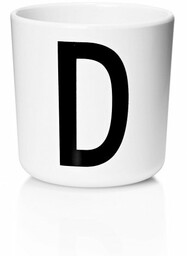 Design Letters AJ Kids - Kubek z Melaminy - Litera D