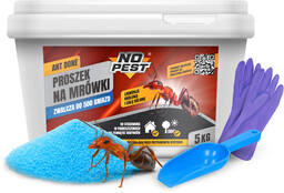 Proszek na mrówki 5 KG NO PEST Ant Done granulat. Środek na mrówki w domu, ogrodzie.
