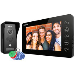 EURA Wideodomofon VDP-76A3 Czarny