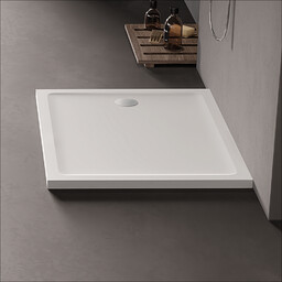 New Trendy Mild brodzik akrylowy 90x120x4,5 cm biały B-0640