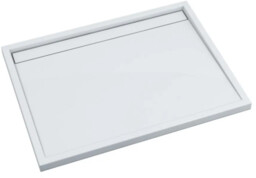 Schedline Estra brodzik kompozytowy Stonicryl 90x120 cm biały 3SP.E3P-90120